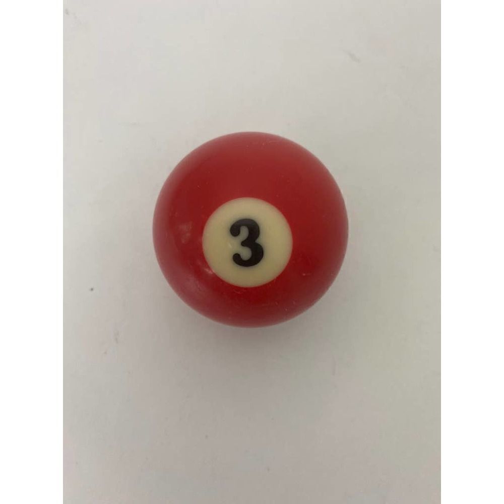 Single Replacement Pool Ball Billiard Ball - Number 3